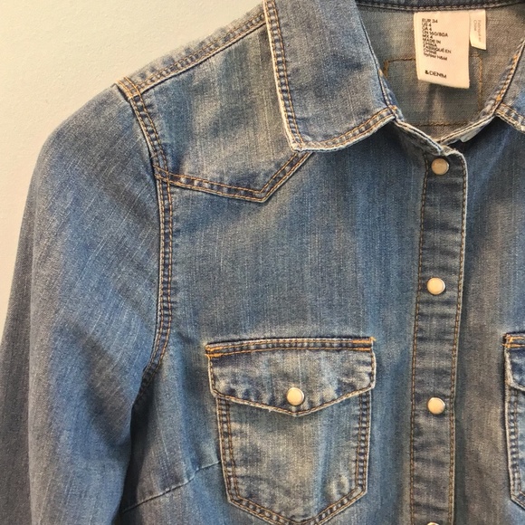 H&M Denim Shirt - Picture 4 of 11